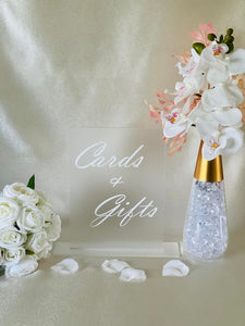 Wedding Cards & Gifts Signage